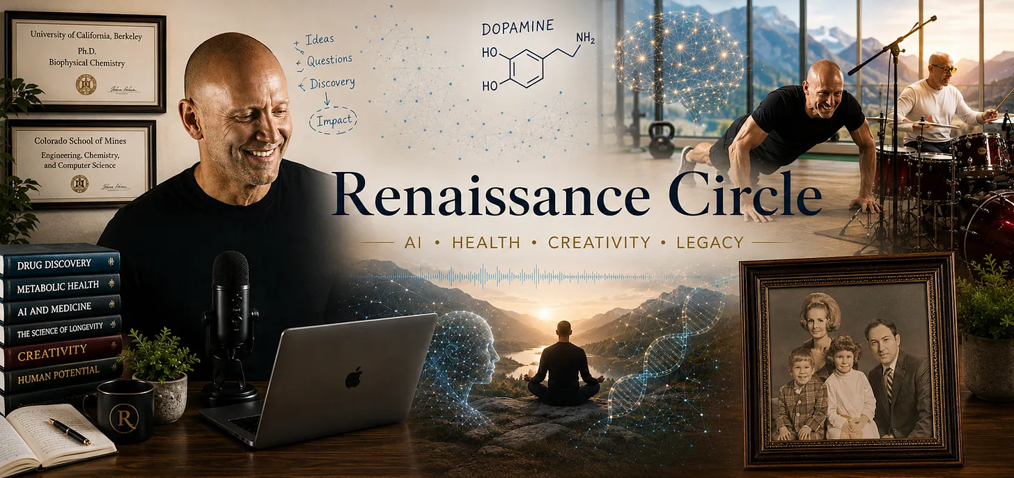 Renaissance Circle — AI · Health · Creativity · Legacy